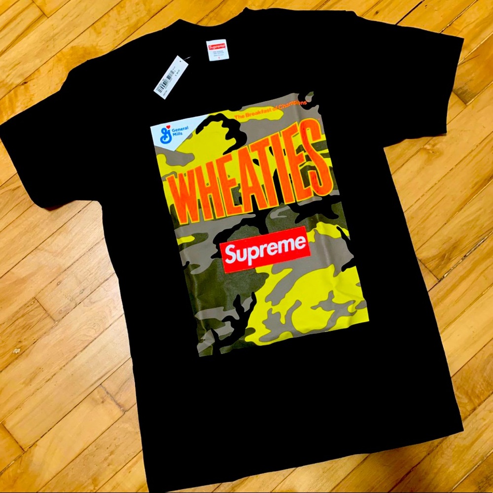 Supreme Wheaties tee